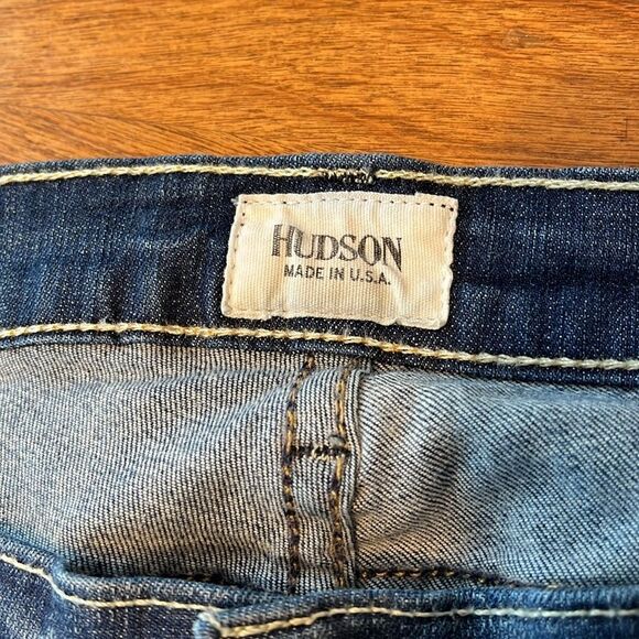 Hudson Jeans Skinny Distressed Denim - Picture 2 of 8